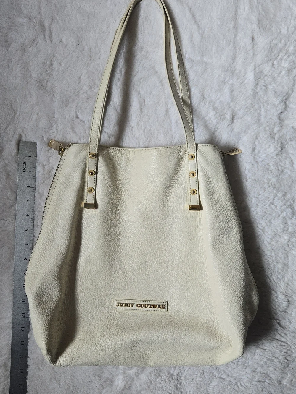 Y2K Juicy Couture Real Leather Shoulder Bag